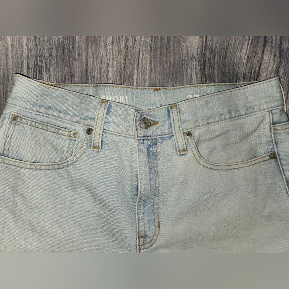 J. Crew Relaxed Denim Short In Waterside Wash Size 27‎ - Picture 10 of 11